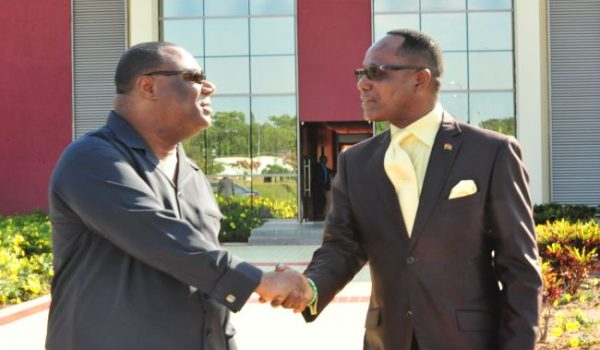 Bishop Mensah with Archbishop Duncan Williams