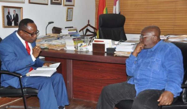 Bishop Mensah With Prez Akuffo Addo