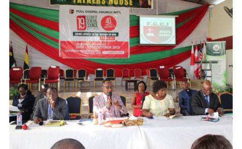 BUSINESS SESSION DURING THE 19TH SESSION OF THE GENERAL COUNCIL MEETINGS