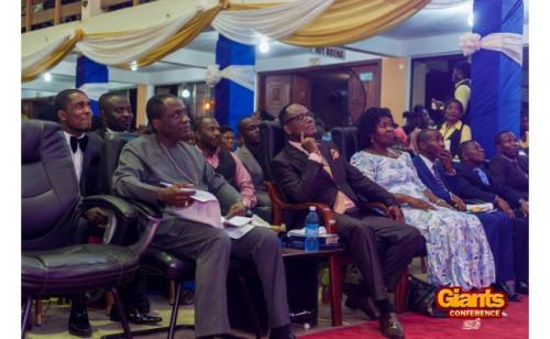 Bishop Mensah in a conversation with Bishop James Saah at the 2016 Giants Conference