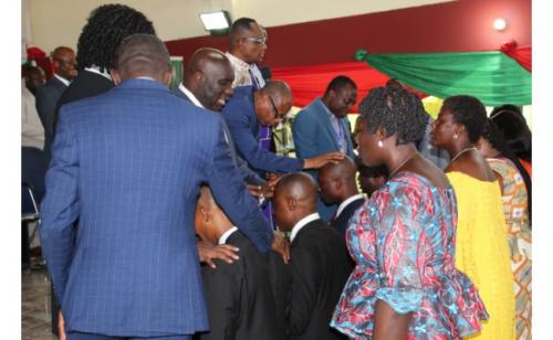 PRAYERS BEING OFFERED FOR ORDINATION PASTORS